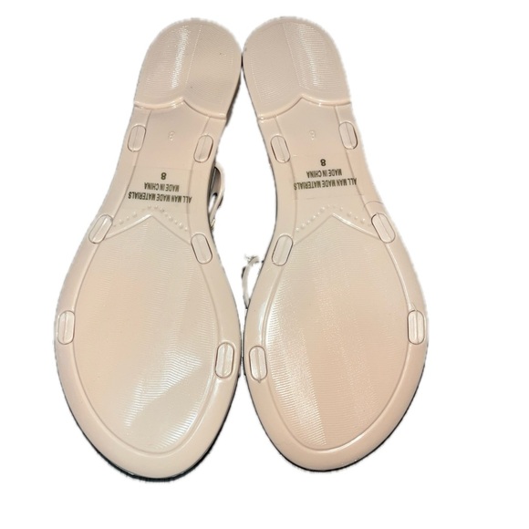 Wild Diva Lounge Open Toe Jelly Slide Sandals, Pink, Size 8, NWOT - Picture 6 of 6